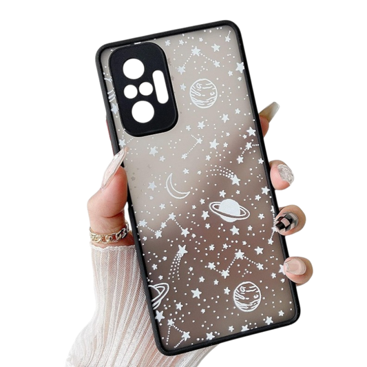 Ovitek za telefon "White Sky" Xiaomi Redmi Note 10 Pro – Infostyle – Črna