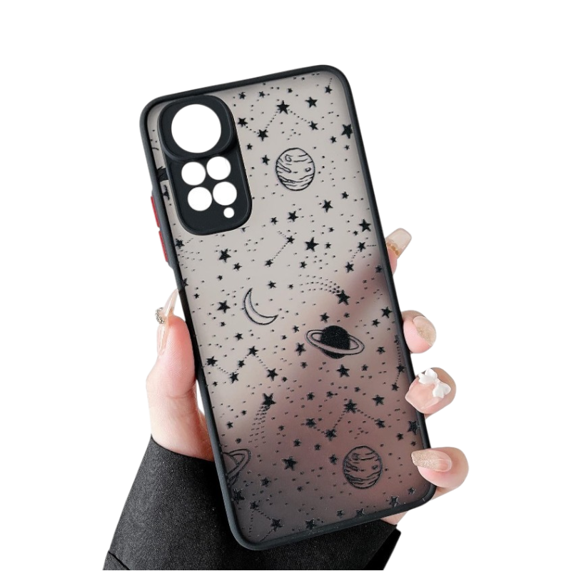 Ovitek za telefon "Black Sky" Xiaomi Redmi Note 11/11S – Infostyle – Črna