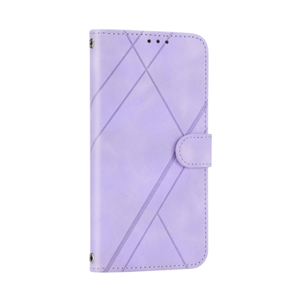 Preklopna torbica "Lines" Xiaomi Redmi Note 12 Pro – Infostyle – Vijolična