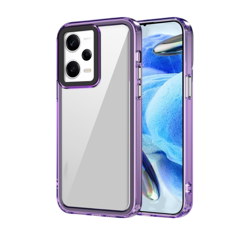 Ovitek za telefon "DOMAVER" Xiaomi Redmi Note 12 Pro – Infostyle – Vijolična