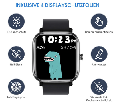 Zaščitna folija za pametno uro Amazfit GTS 4 Mini 5G (4 kosi) – Infostyle