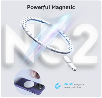Ovitek "Magnetic Translucent" za iPhone 15 Pro Max – DASFOND