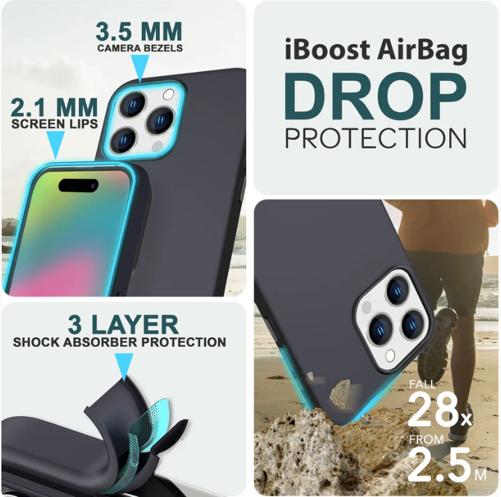 Silikonski ovitek "MagSafe Nalia" za iPhone 15 Pro