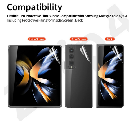 Komplet zaščitnih folij za Samsung Z Fold 4 5G (2x notranji zaslon + 2x zadnja desna stran + 2x zadnja leva stran) – Fol