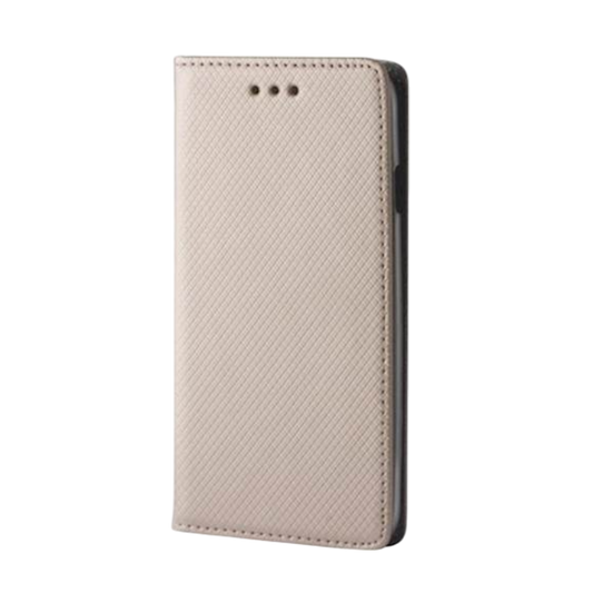 Preklopna torbica za telefon Xiaomi 14, zlata – Infostyle