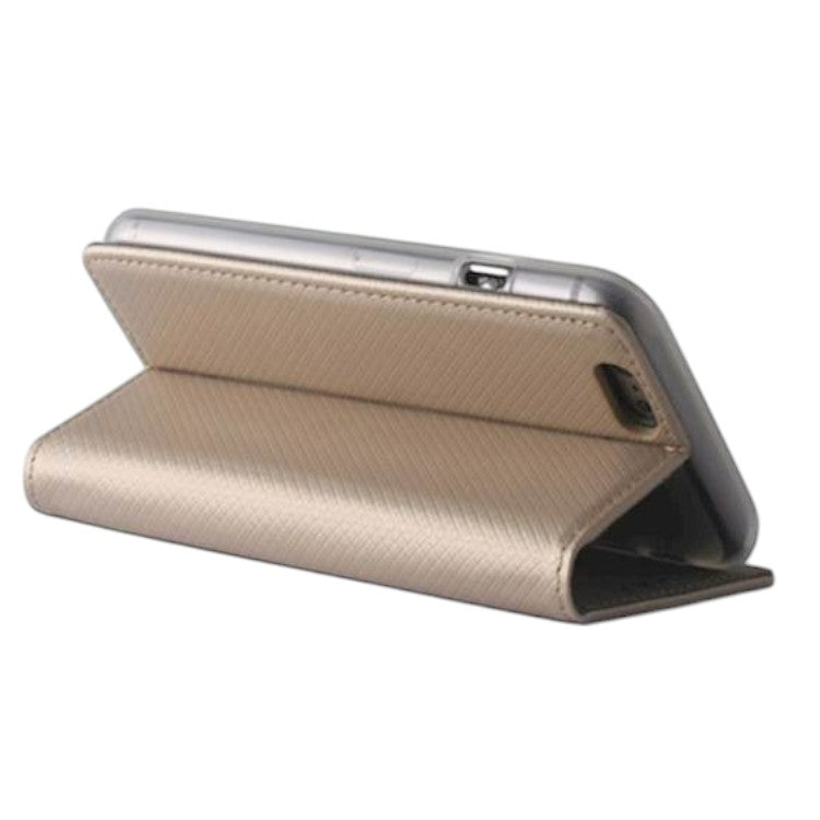 Preklopna torbica za telefon ''Magnet'' Xiaomi Mi 13, zlata – Infostyle