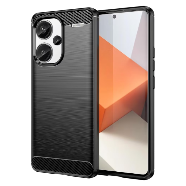 Ovitek za telefon Xiaomi Redmi Note 13 Pro Plus 5G, črna – Techsuit – Črna / Silikon