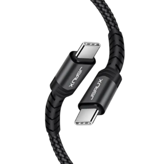 Kabel USB C v USB C 2m, 100W – JSAUX – Črna
