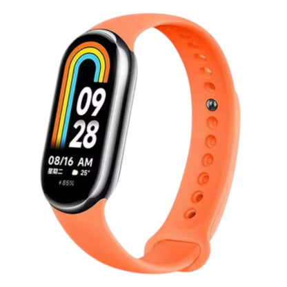 Silikonski pašček za Xiaomi Mi Band 8 - več barv – Infostyle – Oranžna