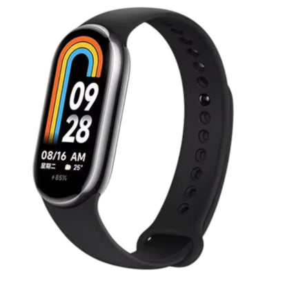 Silikonski pašček za Xiaomi Mi Band 8 - več barv – Infostyle – Črna