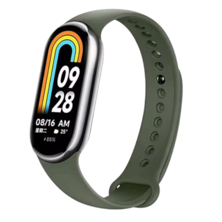 Silikonski pašček za Xiaomi Mi Band 8 - več barv – Infostyle – Zelena