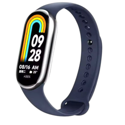 Silikonski pašček za Xiaomi Mi Band 8 - več barv – Infostyle – Modra