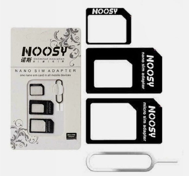 Global SIM Adapter komplet 4-v-1 – Nano, Micro in Standard SIM adapterji + SIM igla | univerzalna rešitev za vse telefon