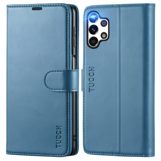 Preklopna torbica za telefon "Tucch" Samsung Galaxy A32 5G/M32 5G – Modra