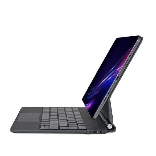 HOU Magic Keyboard magnetni ovitek za iPad Air Pro 11 QWERTZ črna Bluetooth tipkovnica za tablico