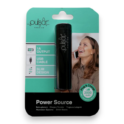 Mini žepna polnilna postaja "Pulsar Premium" 2.000mAh