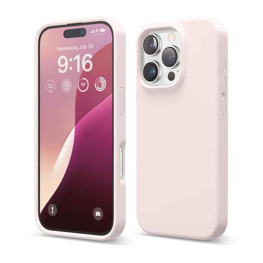 Elago silikonski ovitek za iPhone 16 Pro roza