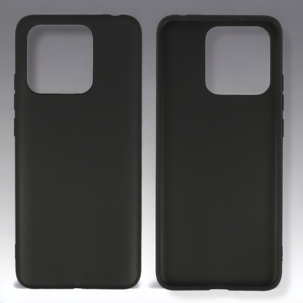 Silikonski ovitek "matt" za Redmi 10C - Črna – Infostyle