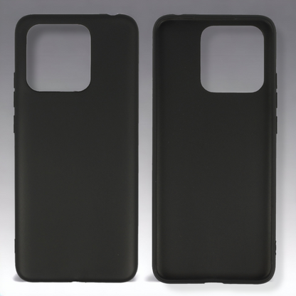 Silikonski ovitek "matt" za Redmi 10C - Črna – Infostyle