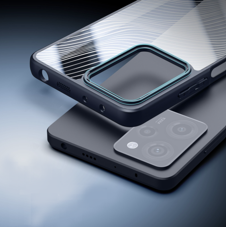 Ovitek "Aimo" za Xiaomi Poco X5 Pro – Dux Ducis – Črna / PC + TPU silikon