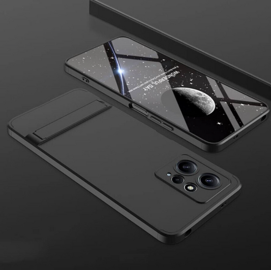 GKK 360 ovitek za Xiaomi Redmi Note 12 4G - črna – Črna