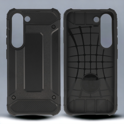Silikonski ovitek "armor carbon" za Samsung Galaxy S23 - Črna – Infostyle