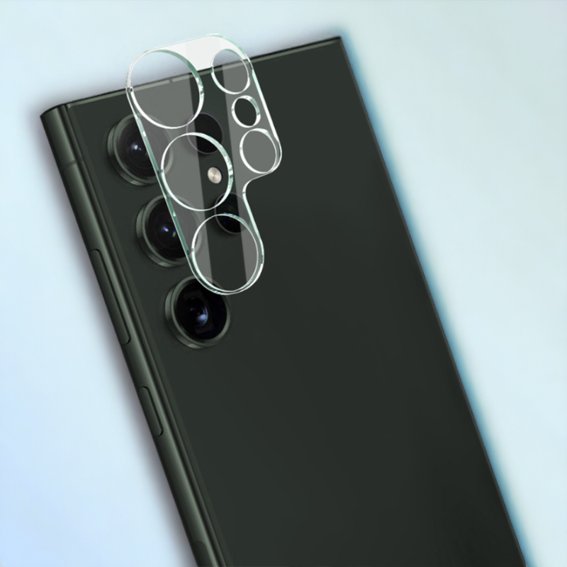 Zaščita za zadnje kamere "Hard silk print lens glass" za Samsung Galaxy S24 Ultra – Chief Max
