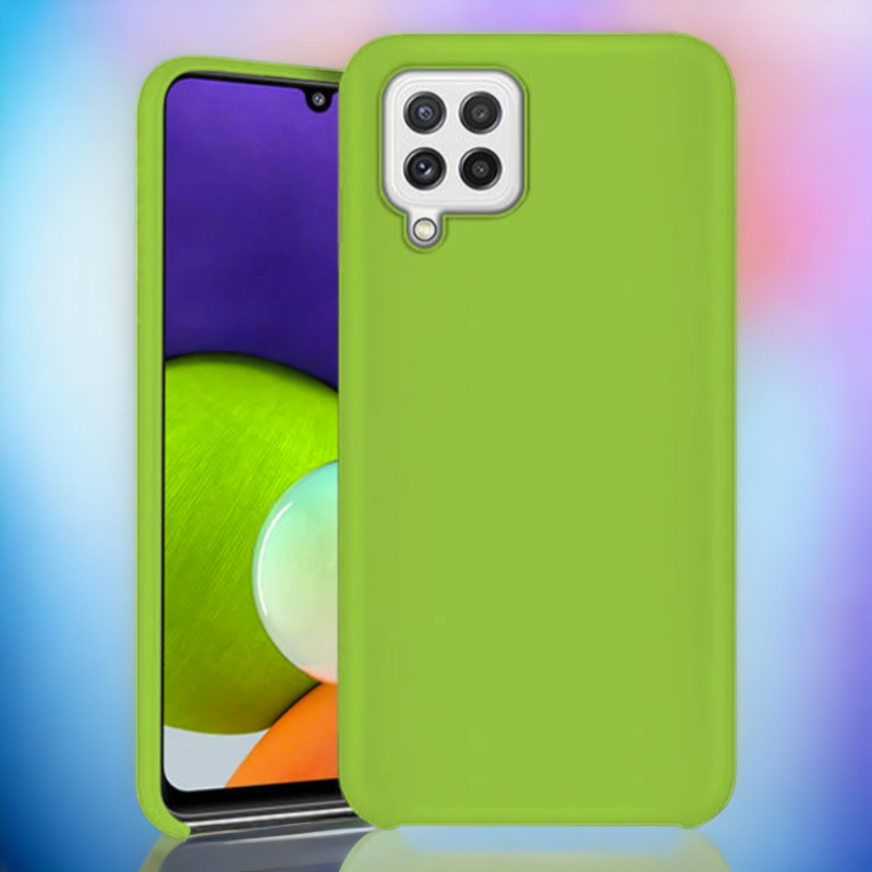 Silikonski ovitek "Lite" za Samsung Galaxy A22 4G – Vennus – Svetlo modra / Silikon