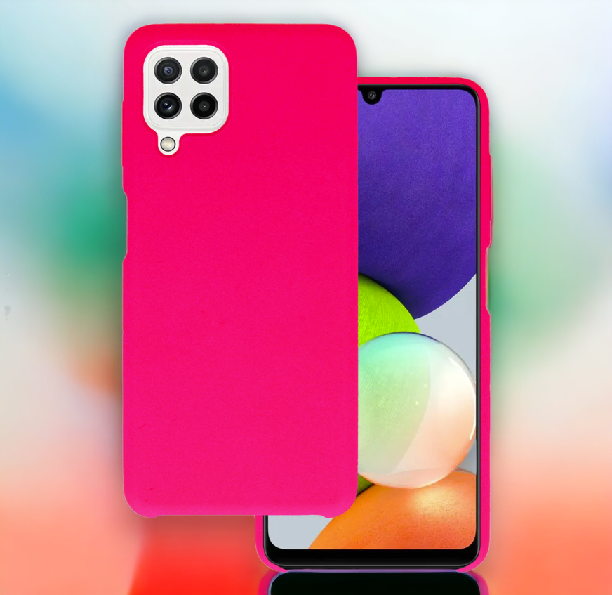 Silikonski ovitek "Lite" za Samsung Galaxy A22 4G – Vennus – Svetlo roza / Silikon