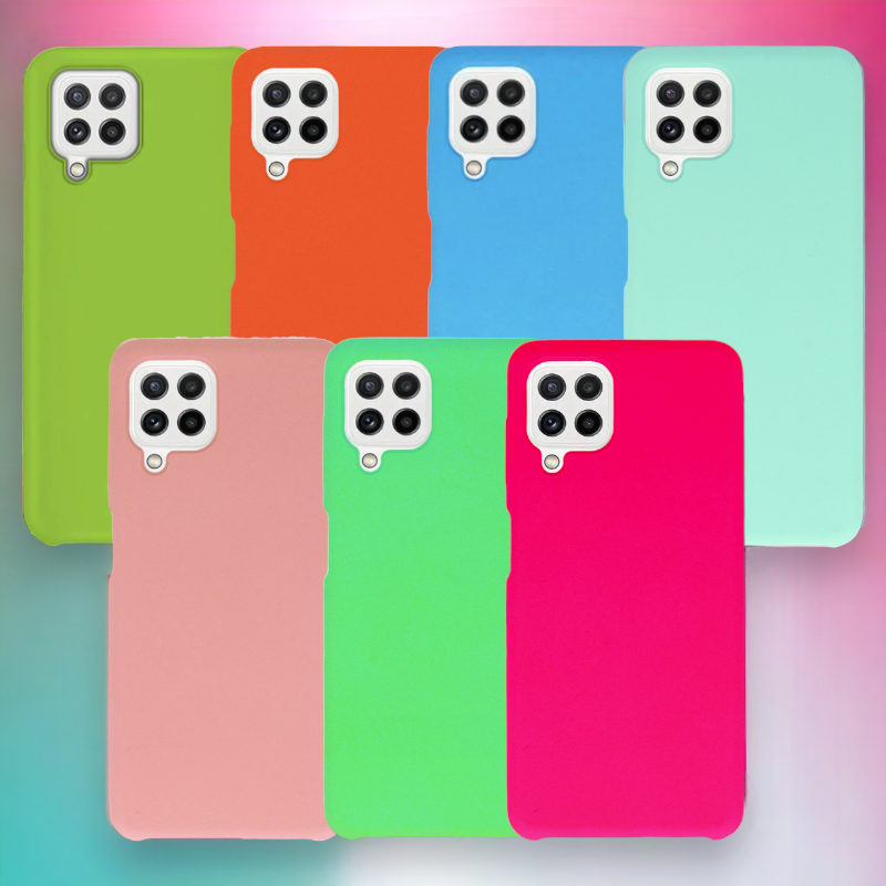 Silikonski ovitek "Lite" za Samsung Galaxy A22 4G – Vennus – Živo roza / Silikon