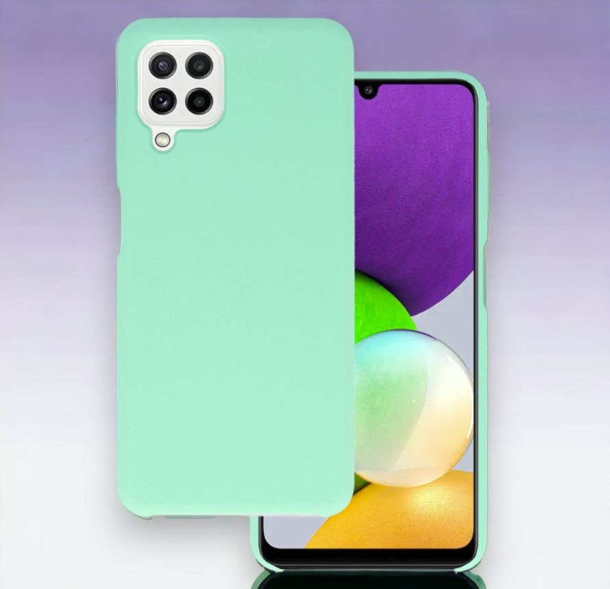 Silikonski ovitek "Lite" za Samsung Galaxy M22 4G – Vennus – Zelena / Silikon