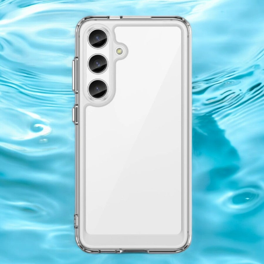 Silikonski ovitek "Ivoler" za Samsung Galaxy S24 Plus – Infostyle – Prozorna / TPU silikon