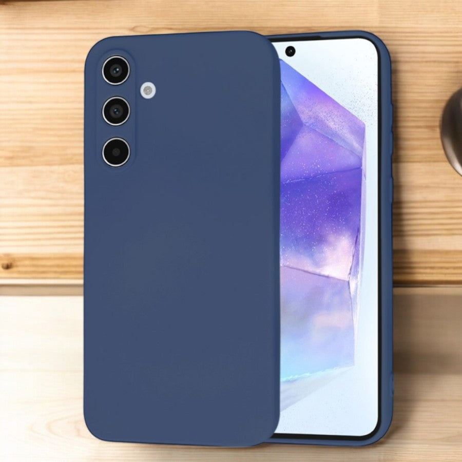 Silikonski ovitek "Softflex" za Samsung Galaxy A55 – Techsuit – Pastelno vijolična / TPU silikon