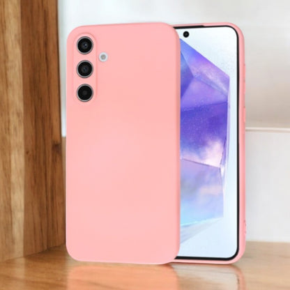 Silikonski ovitek "Softflex" za Samsung Galaxy A55 – Techsuit – Živo roza / TPU silikon