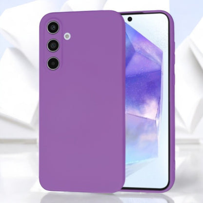Silikonski ovitek "Softflex" za Samsung Galaxy A55 – Techsuit – Temno modra / TPU silikon