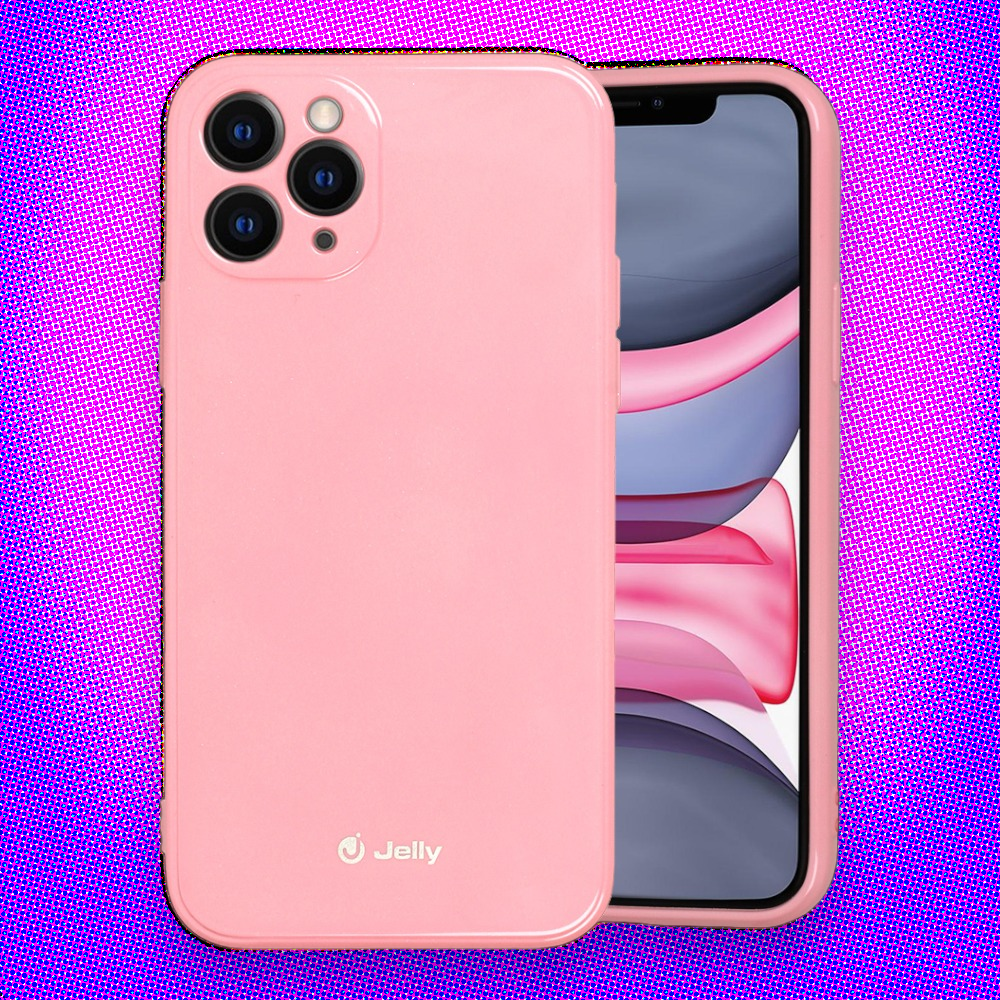 Silikonski ovitek "Jelly" za iPhone 14 Pro Max – Prozorna / TPU silikon