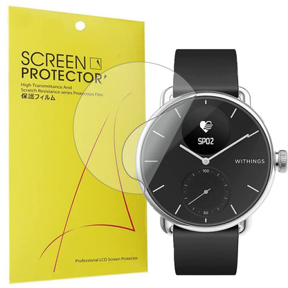 Blueshaweu TPU Zaščitna Folija za Withings ScanWatch 38/42mm – HD Prozorna (6 Kosov)