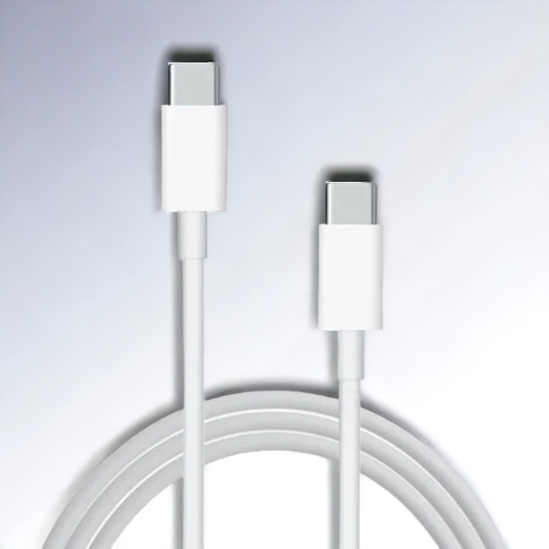 Polnilni kabel Klik USB C - USB C – Infostyle – Bela