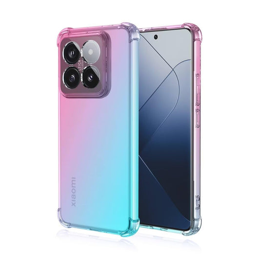 Silikonski ovitek Colorit Xiaomi Redmi A4 roza zelena