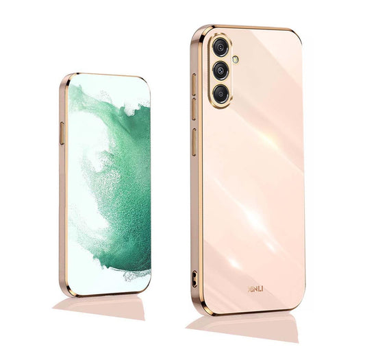 GOKEN Ovitek za Samsung Galaxy S23 FE 5G – Tanek TPU Silikonski Zaščitni Ovitek Roza