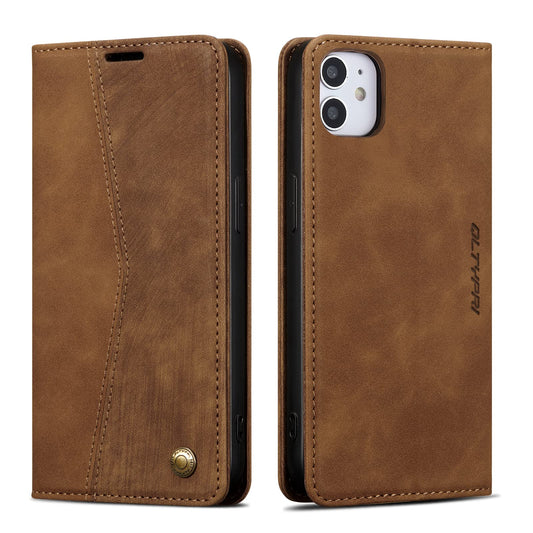 CASEME preklopni ovitek za iPhone 11 retro rjava