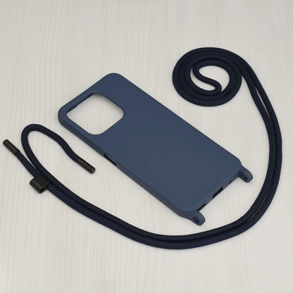 Silikonski ovitek "Crossbody Lanyard" za Honor X8 4G – Techsuit