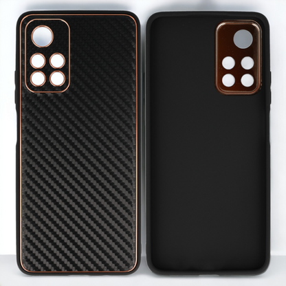Ovitek "Leather Carbon" za Xiaomi Redmi Note 11 5G – Tel Protect