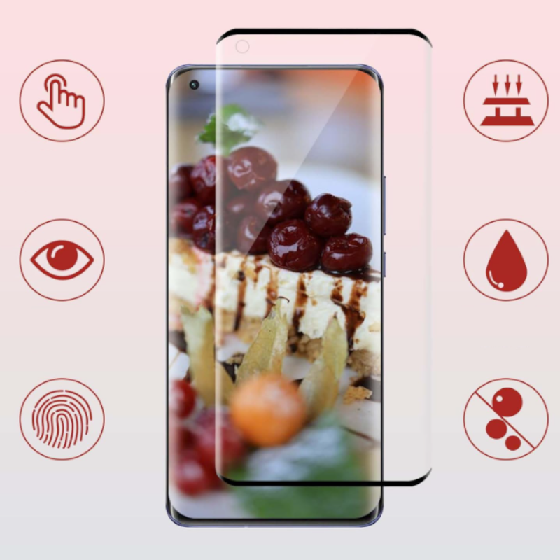Komplet - kaljeno zaščitno steklo za zaslon + zaščita za kamero za Xiaomi Mi 11 5G – Infostyle