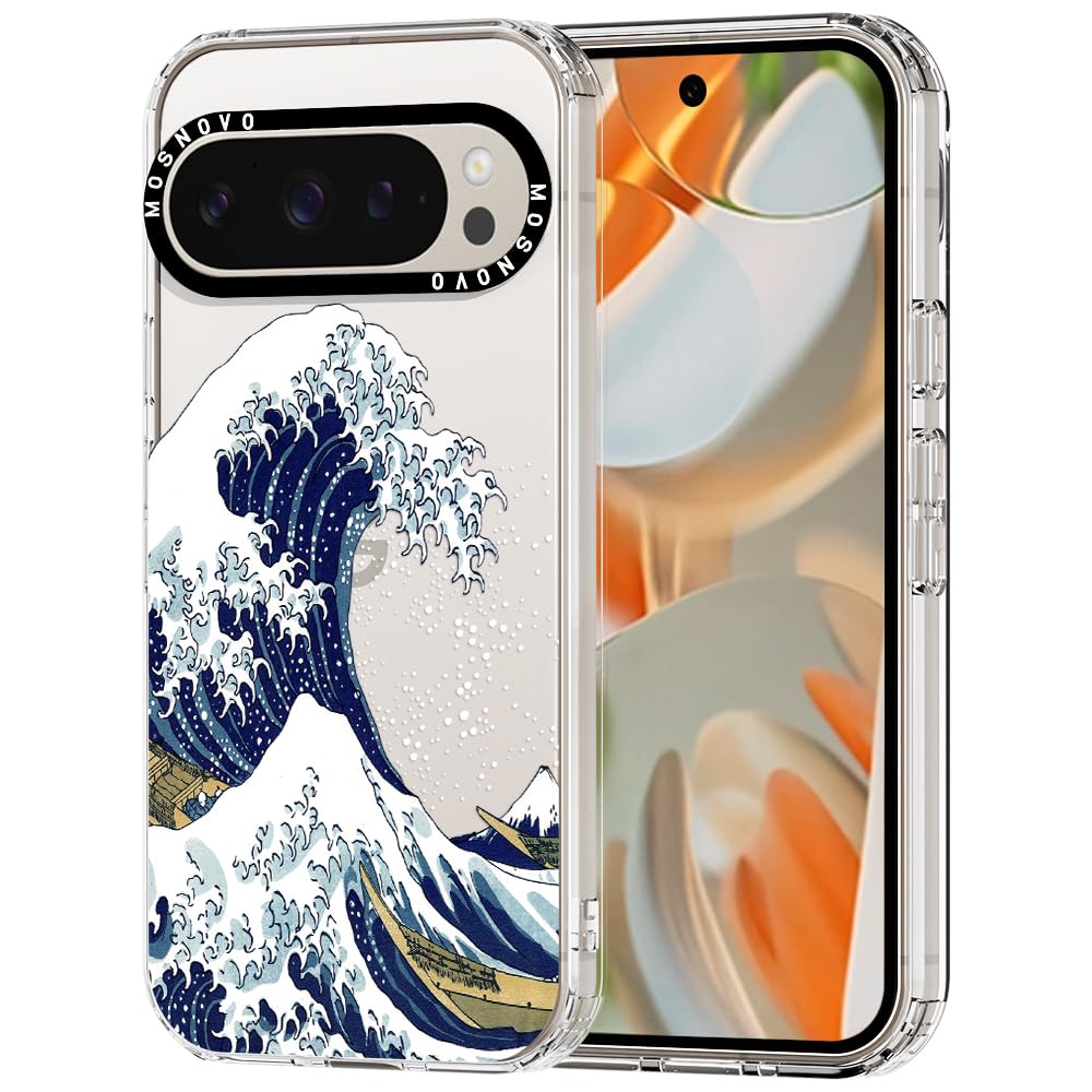 MOSNOVO-ovitek-za-Google-Pixel-9-Pro-XL-Great-Wave:MOSNOVO ovitek za Google Pixel 9 Pro XL - Great Wave