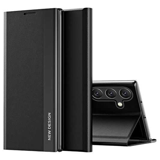Preklopna torbica za telefon "LIUZIHAN" Samsung Galaxy A05s – Infostyle – Črna