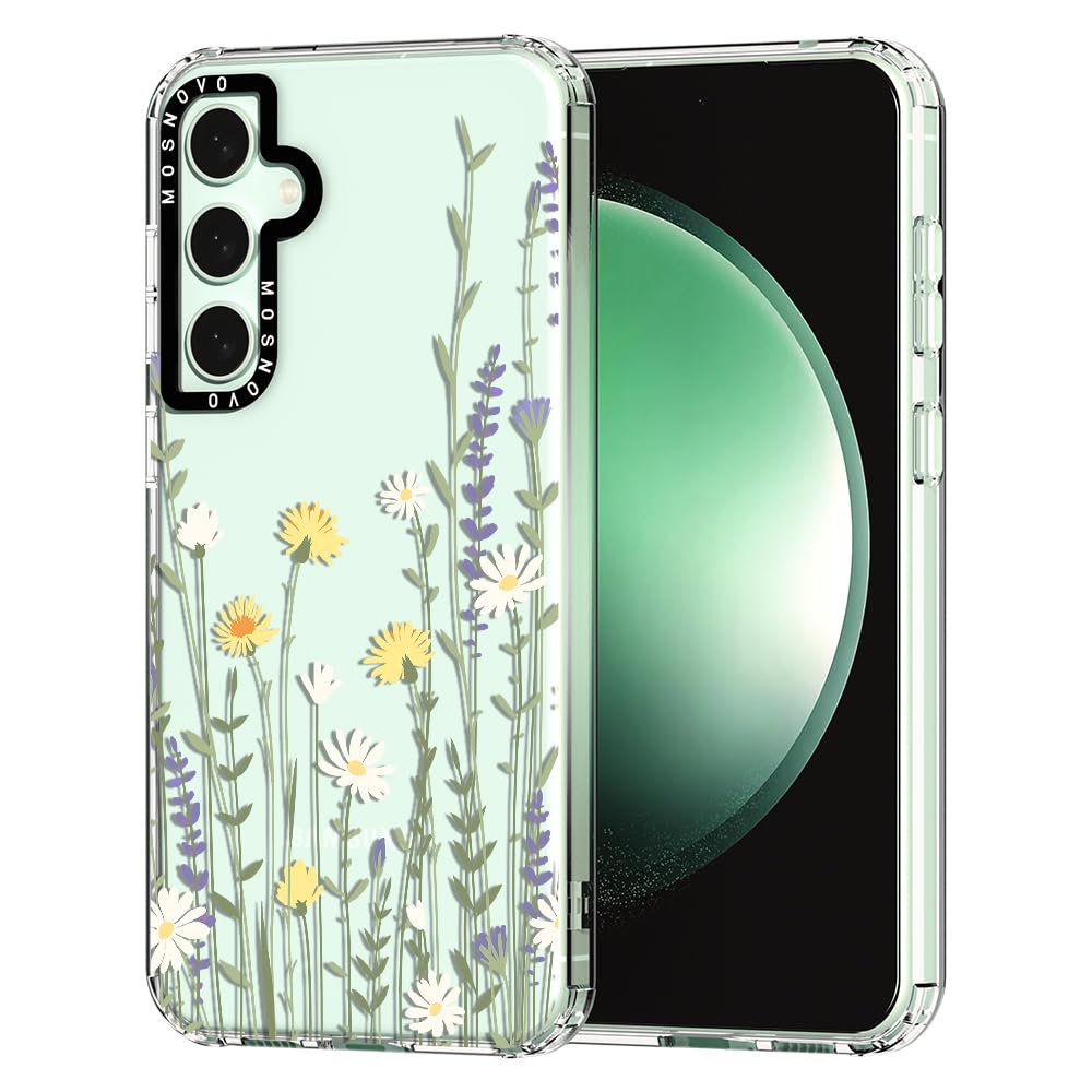 Ovitek MOSNOVO za Samsung Galaxy S23 FE Wild Grassland, travni motiv z zanesljivo zaščito telefona