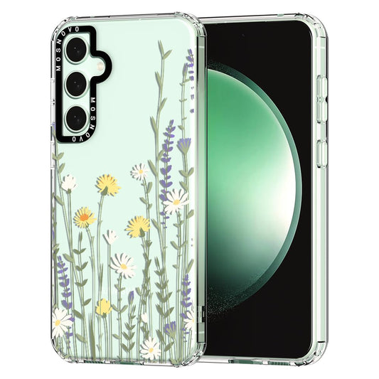 Ovitek MOSNOVO za Samsung Galaxy S23 FE Wild Grassland, travni motiv z zanesljivo zaščito telefona