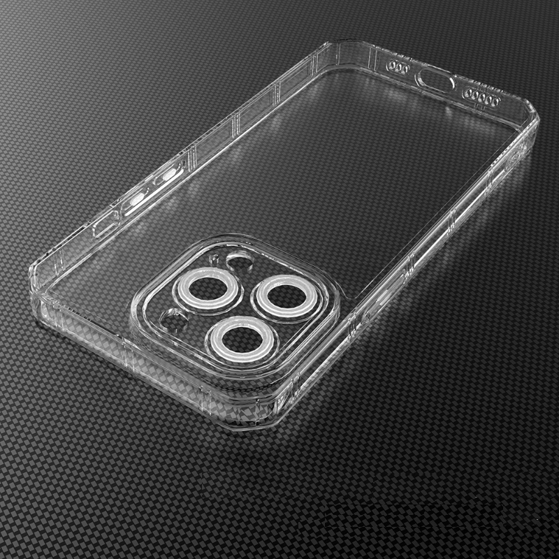 Silikonski ovitek "Armor Antishock" za Samsung Galaxy S24 Ultra - transparent – Infostyle