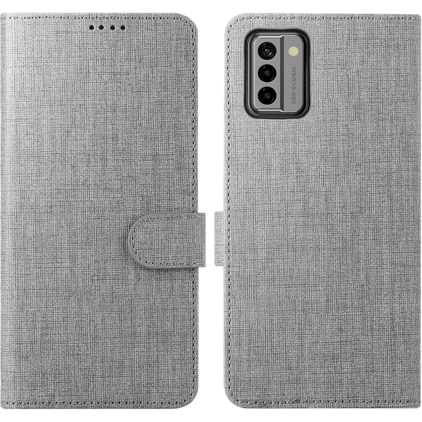 Preklopna torbica "foluu" za Nokia G22, siva – Siva